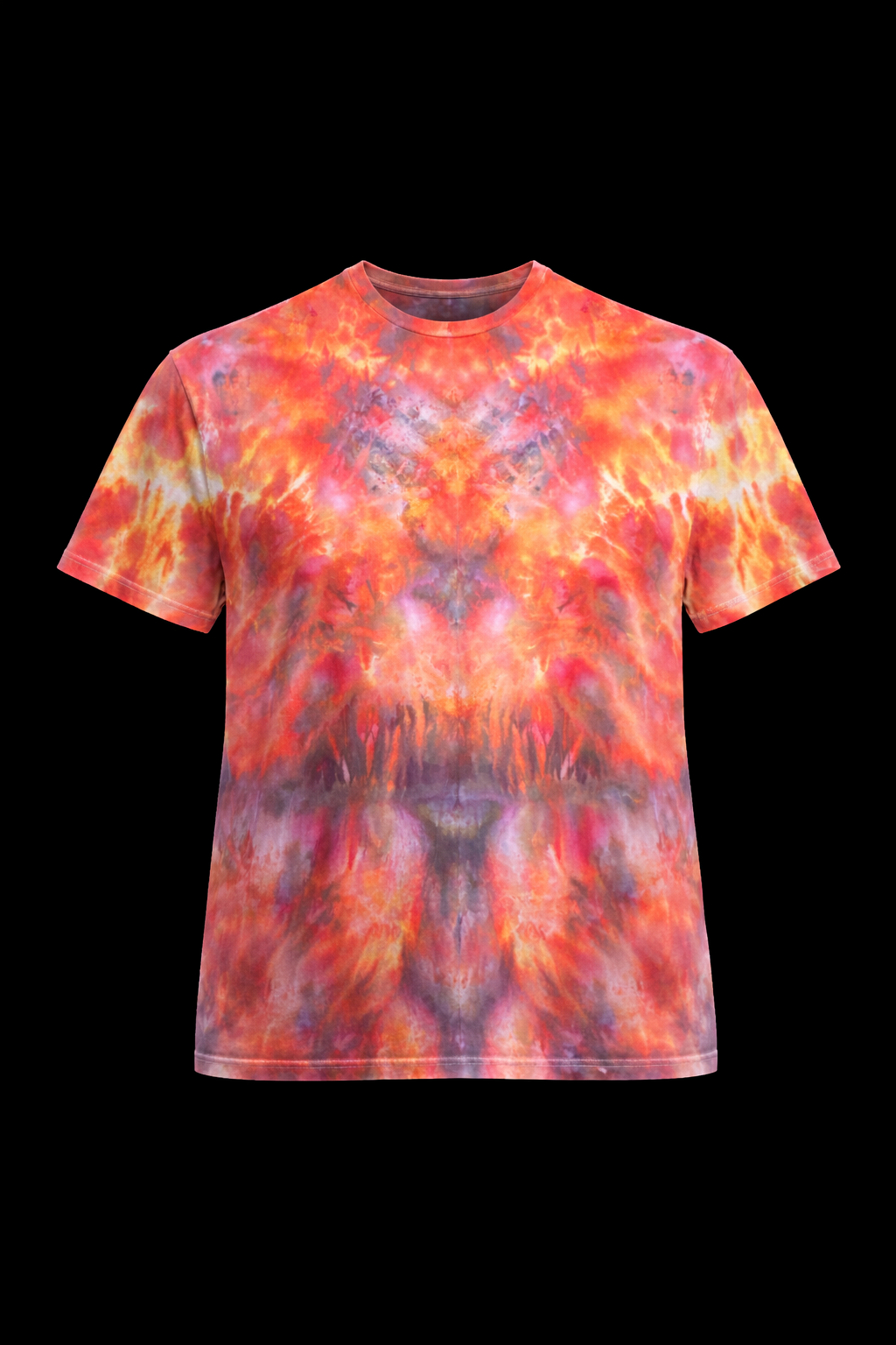 5XL Psychedelic Lion Flame Tee