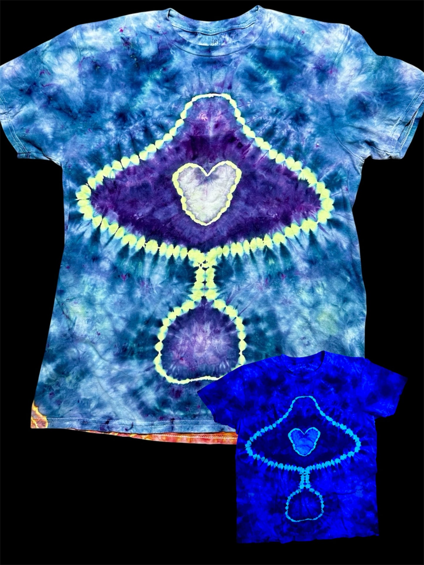 Large Pandora’s Heartbeat Tee *UV Reactive*