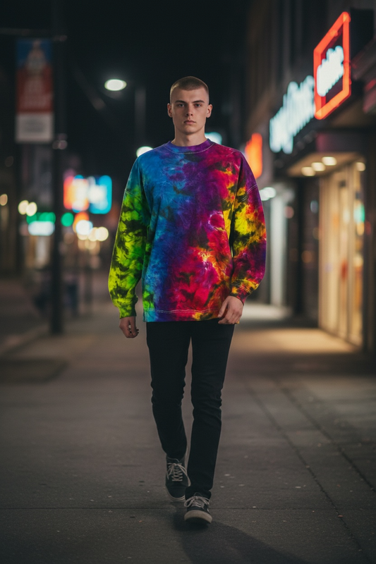 XL Prismatic Dream Crewneck Sweatshirt
