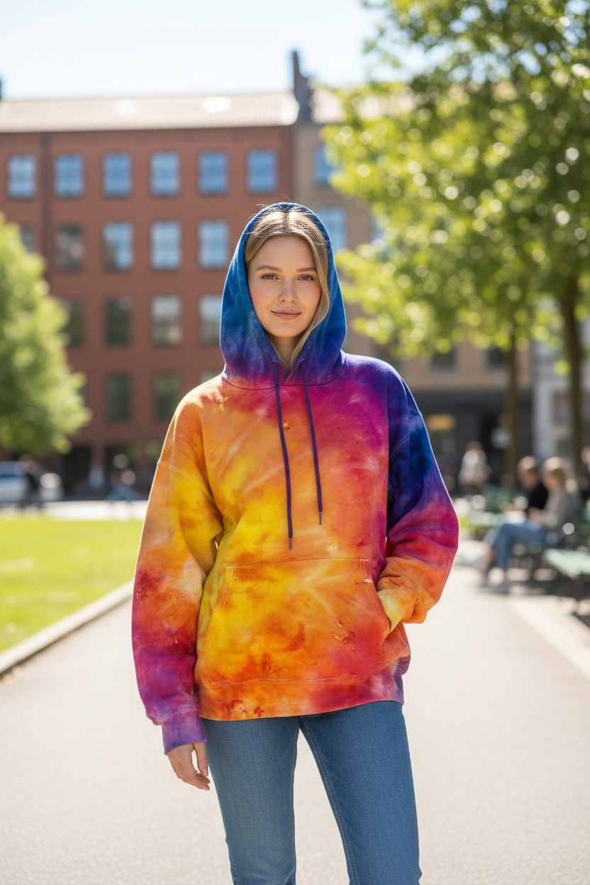 Sunset Burst Hoodie