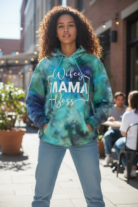 XL Wifey Mama Boss hoodie