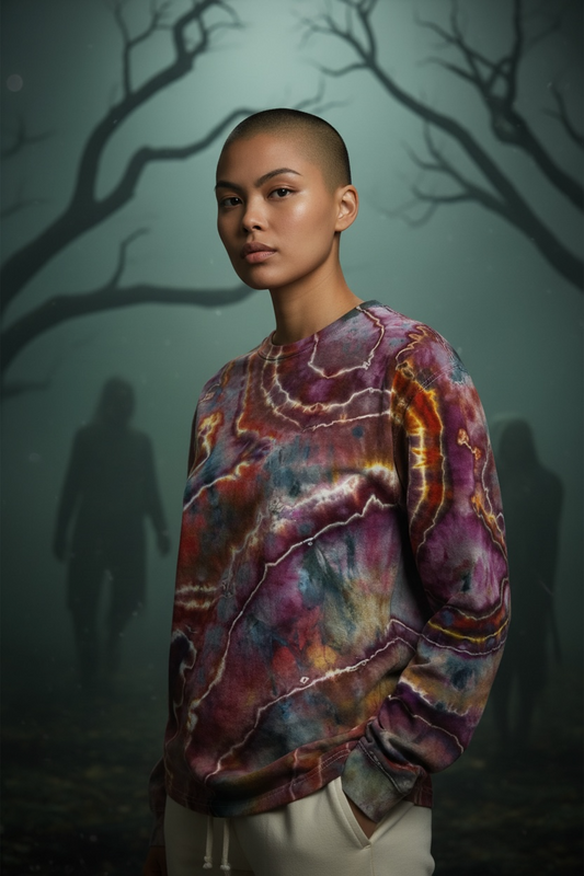 Large Crimson Gate Long Sleeve Tee