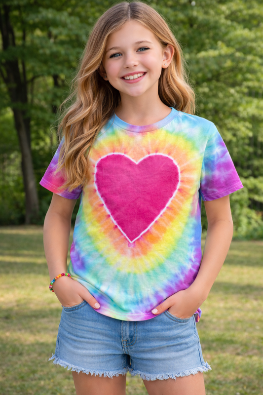 Youth Large Dreamy Pastels Love Tee