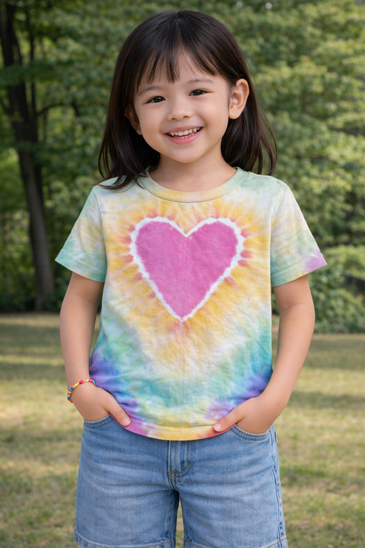 4T Dreamy Pastels Love Tee