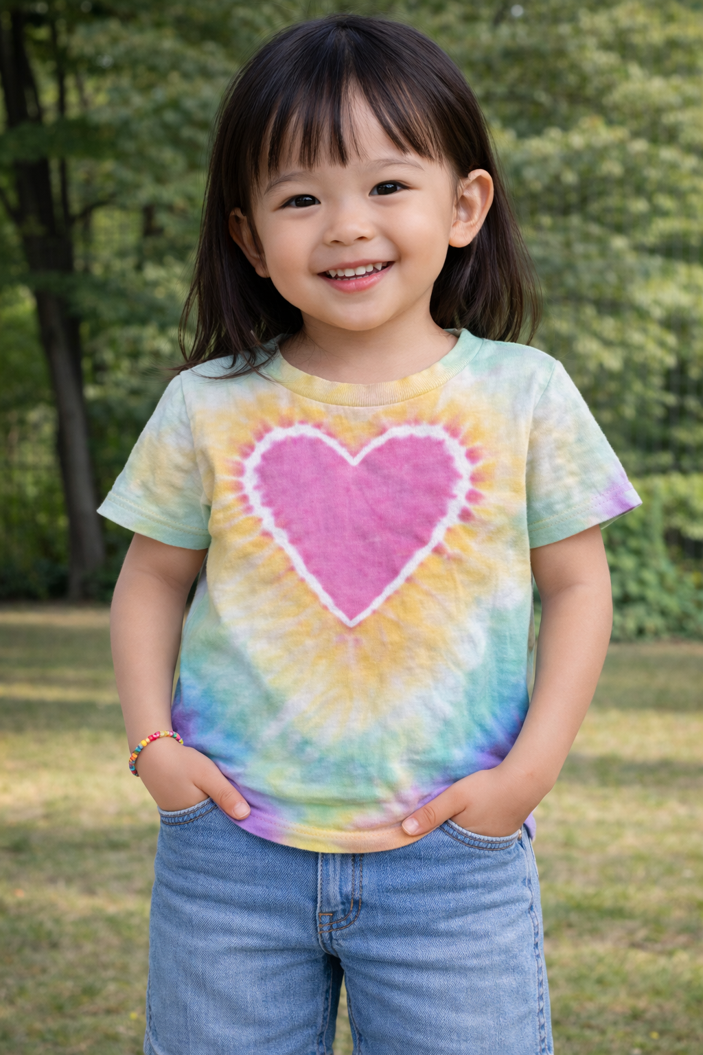 3T Dreamy Pastels Love Tee