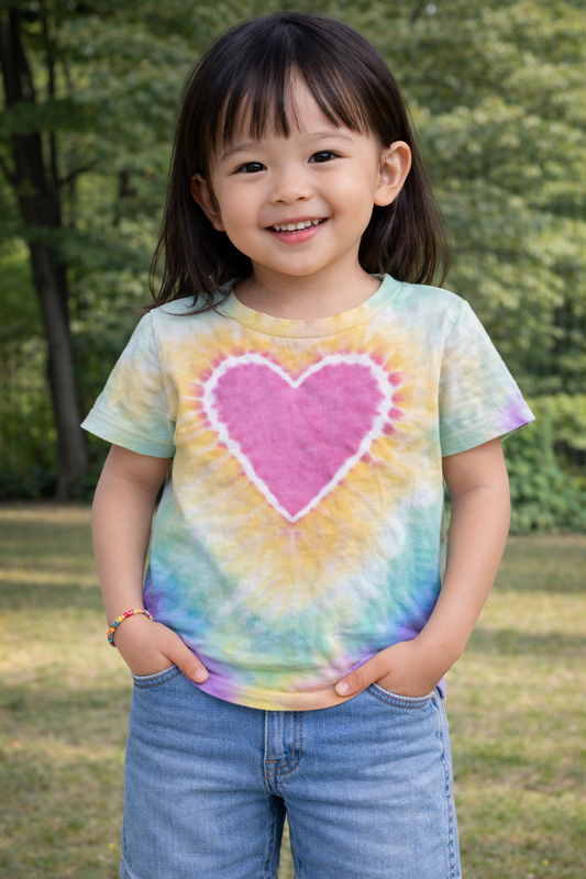 3T Dreamy Pastels Love Tee