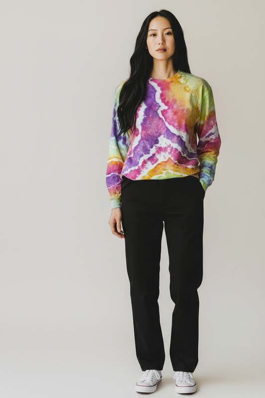 Medium Violet Voltage Long Sleeve T-shirt