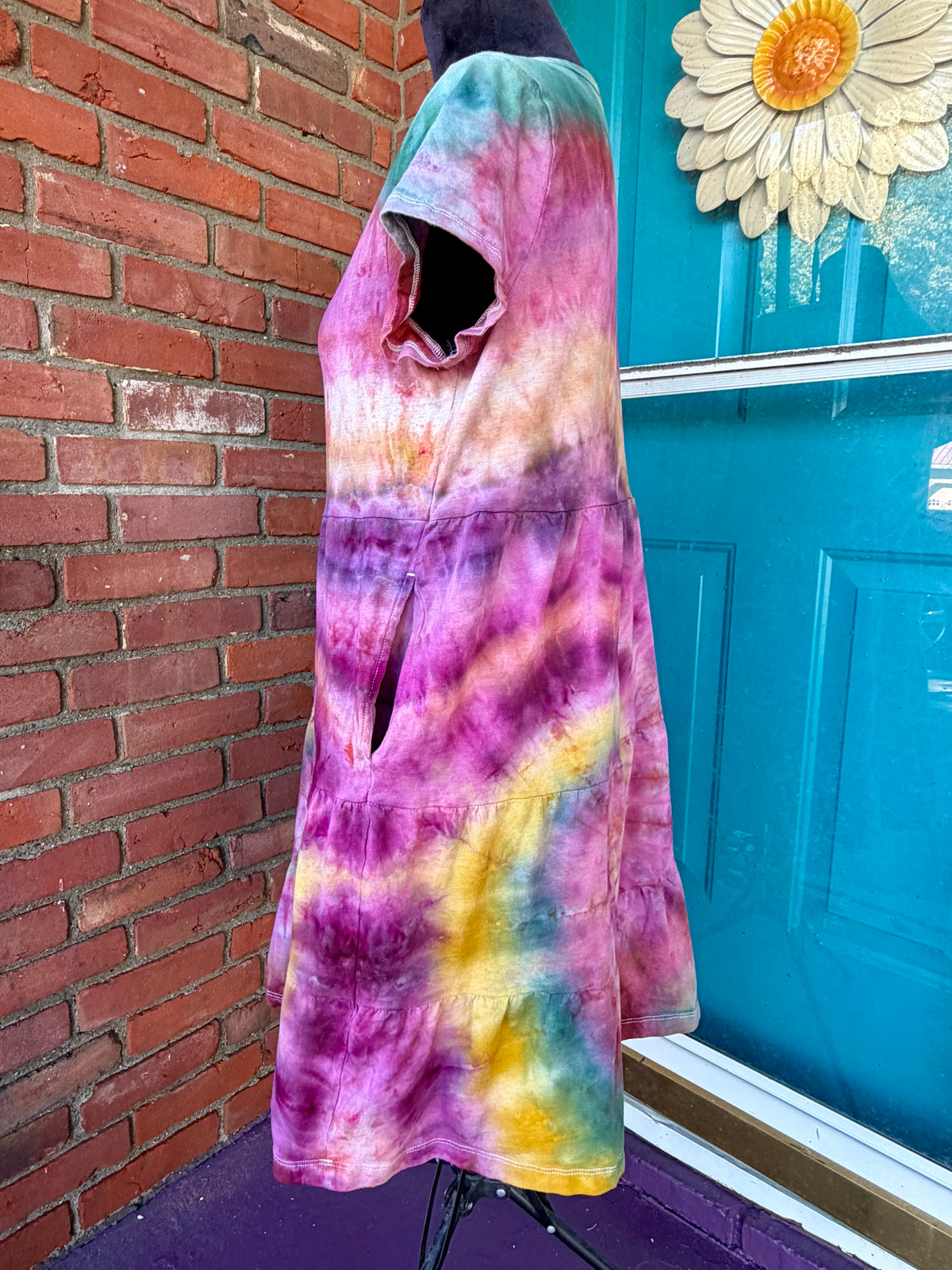 Medium Autumn Swirl T-Shirt Dress