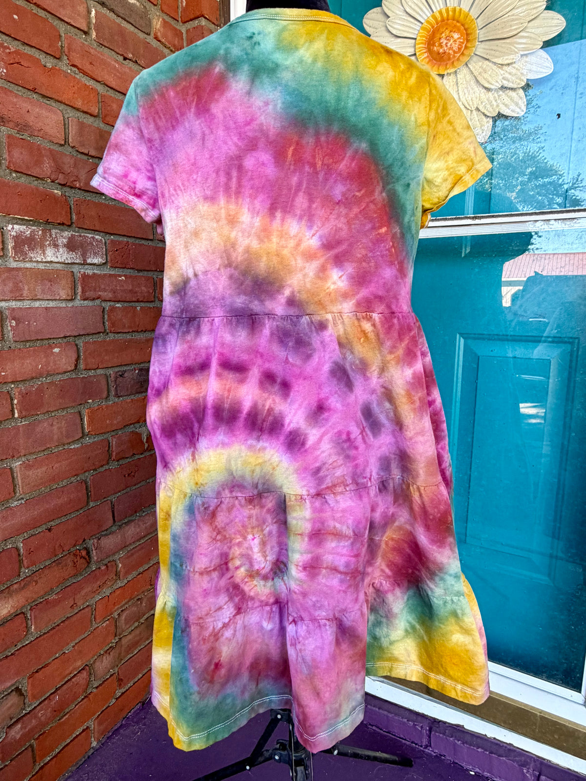 Medium Autumn Swirl T-Shirt Dress