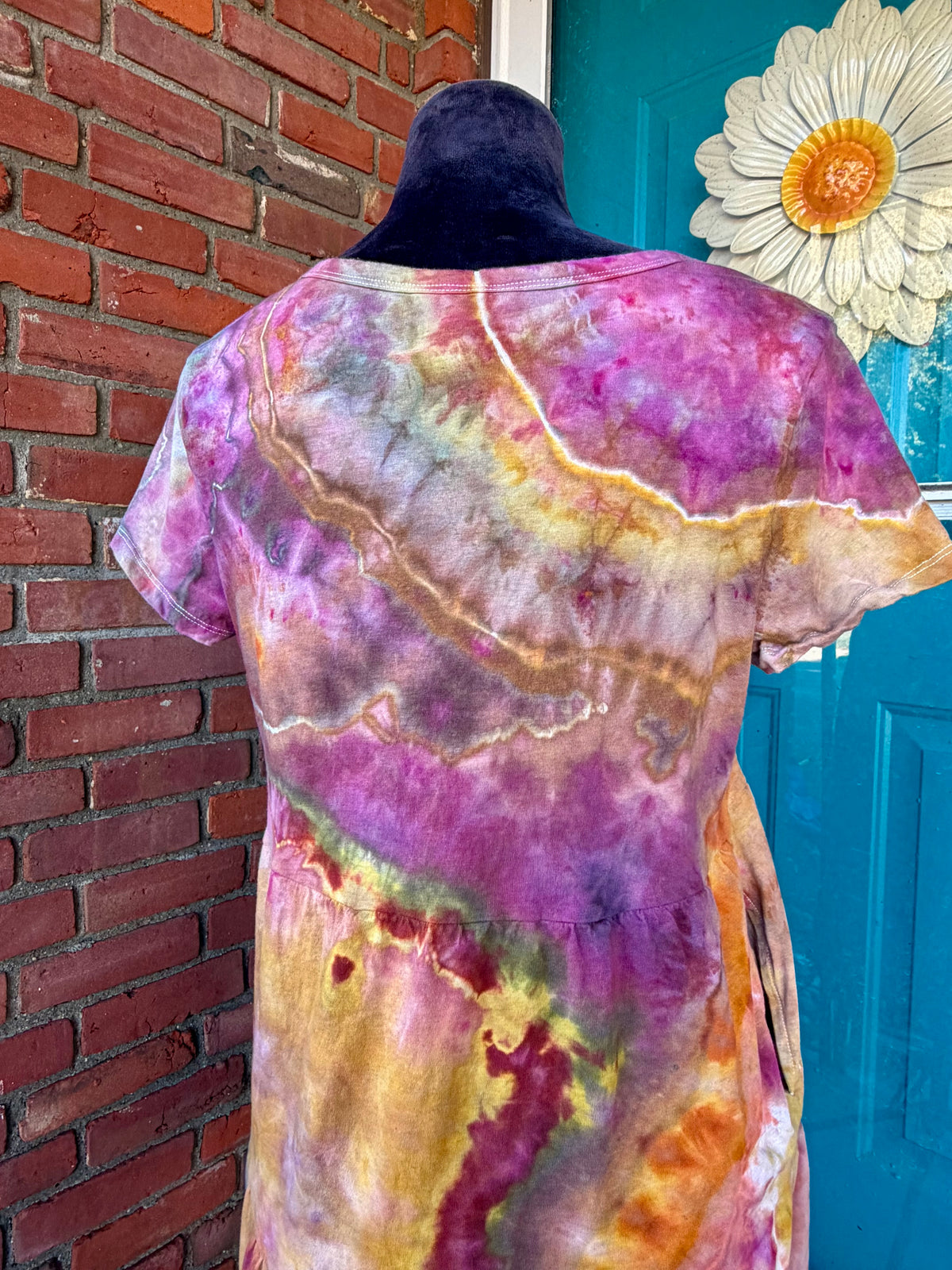 Medium Autumn Enchantment Agate T-Shirt Dress