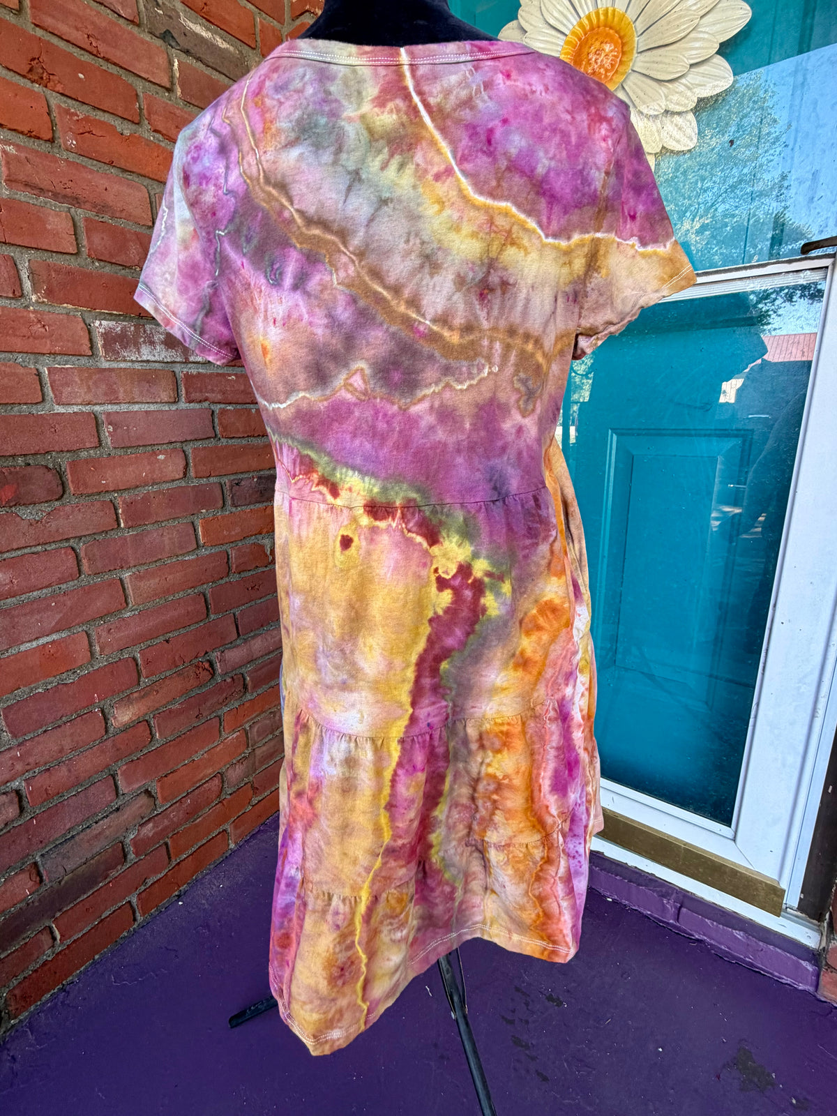 Medium Autumn Enchantment Agate T-Shirt Dress