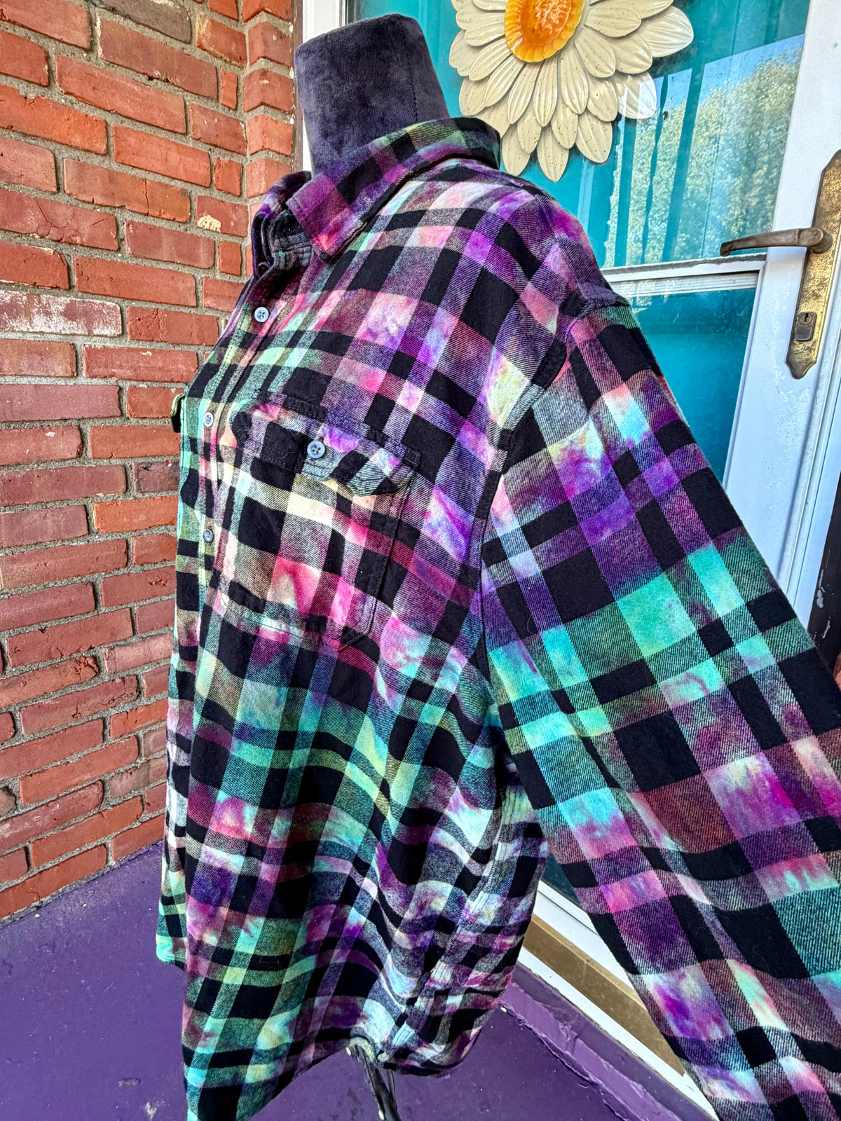 3XLT Electric Forest Flannel