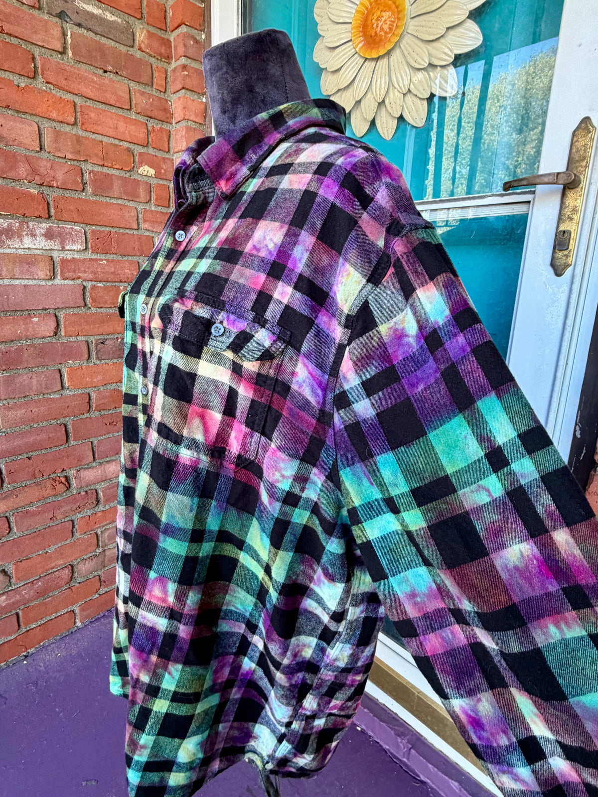 3XLT Electric Forest Flannel