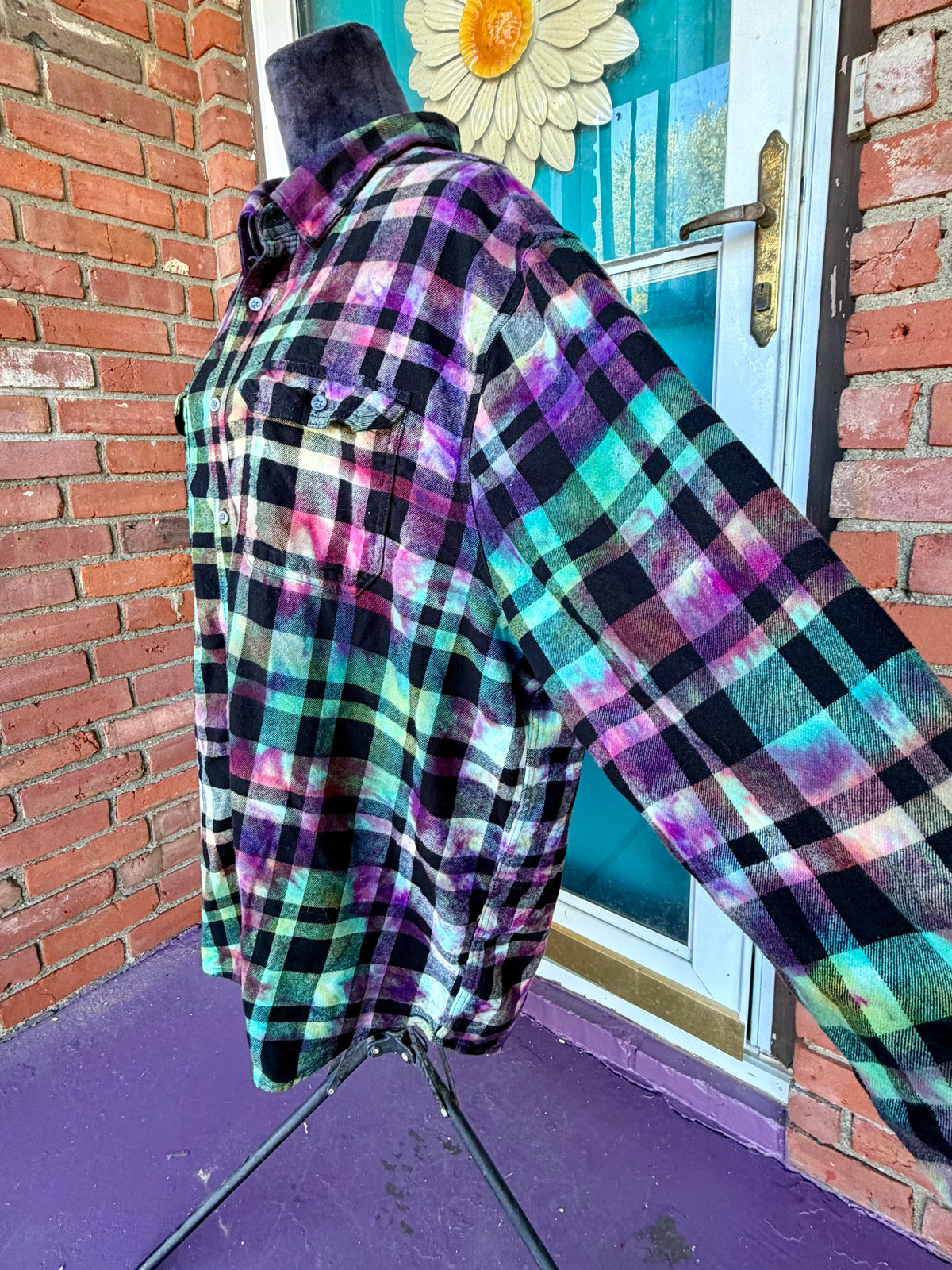 3XLT Electric Forest Flannel