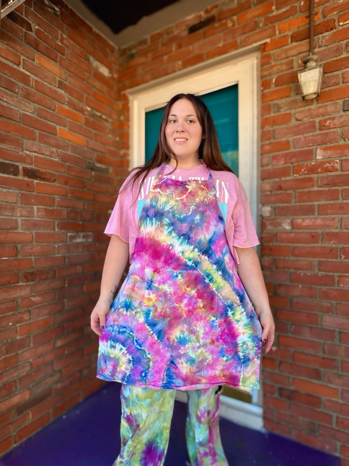 Prismatic Paradise Apron