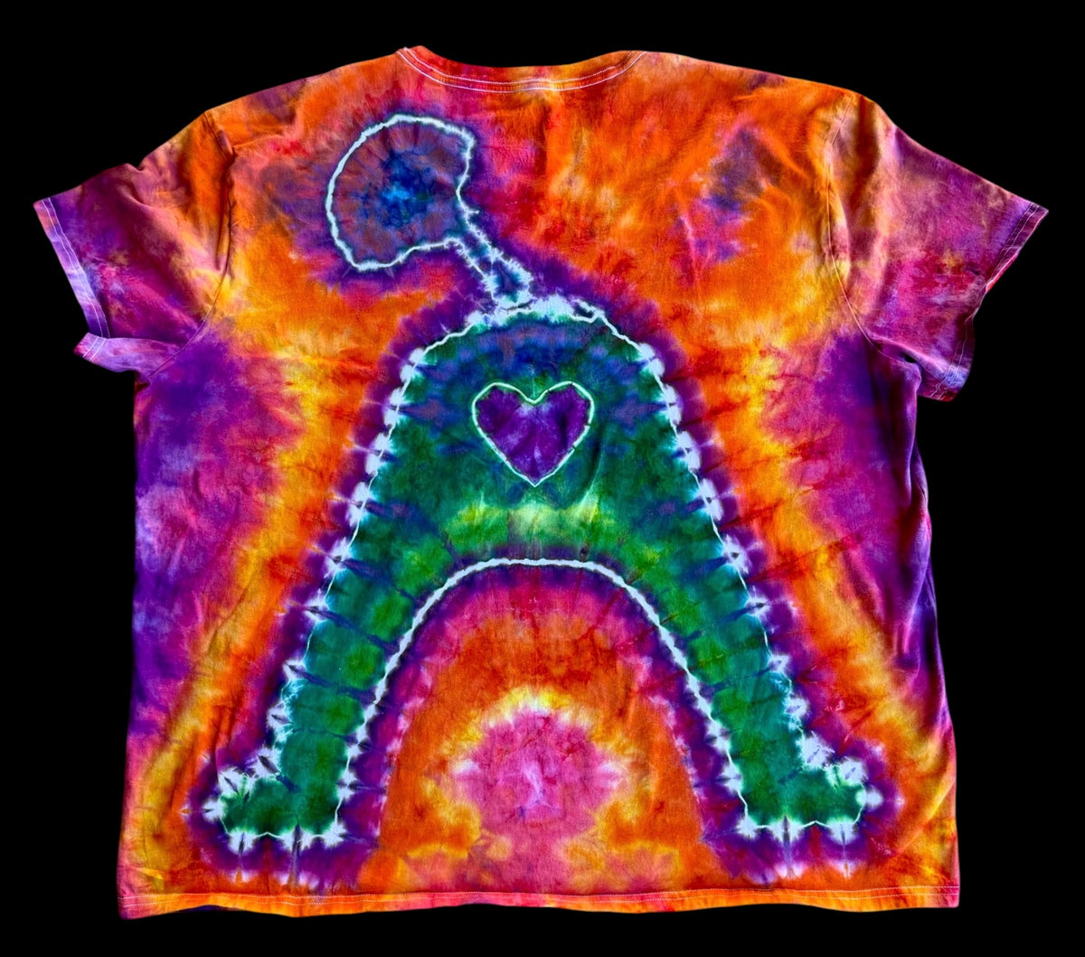 3XL Rainbow Mischief “Purrfectly Cheeky” Kitty Tee