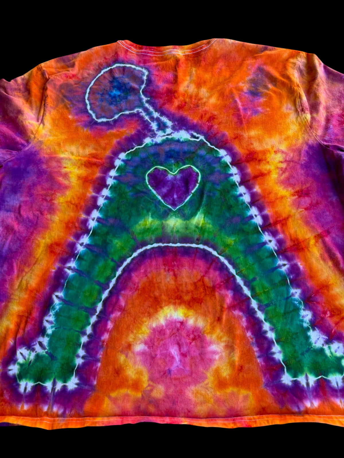 3XL Rainbow Mischief “Purrfectly Cheeky” Kitty Tee