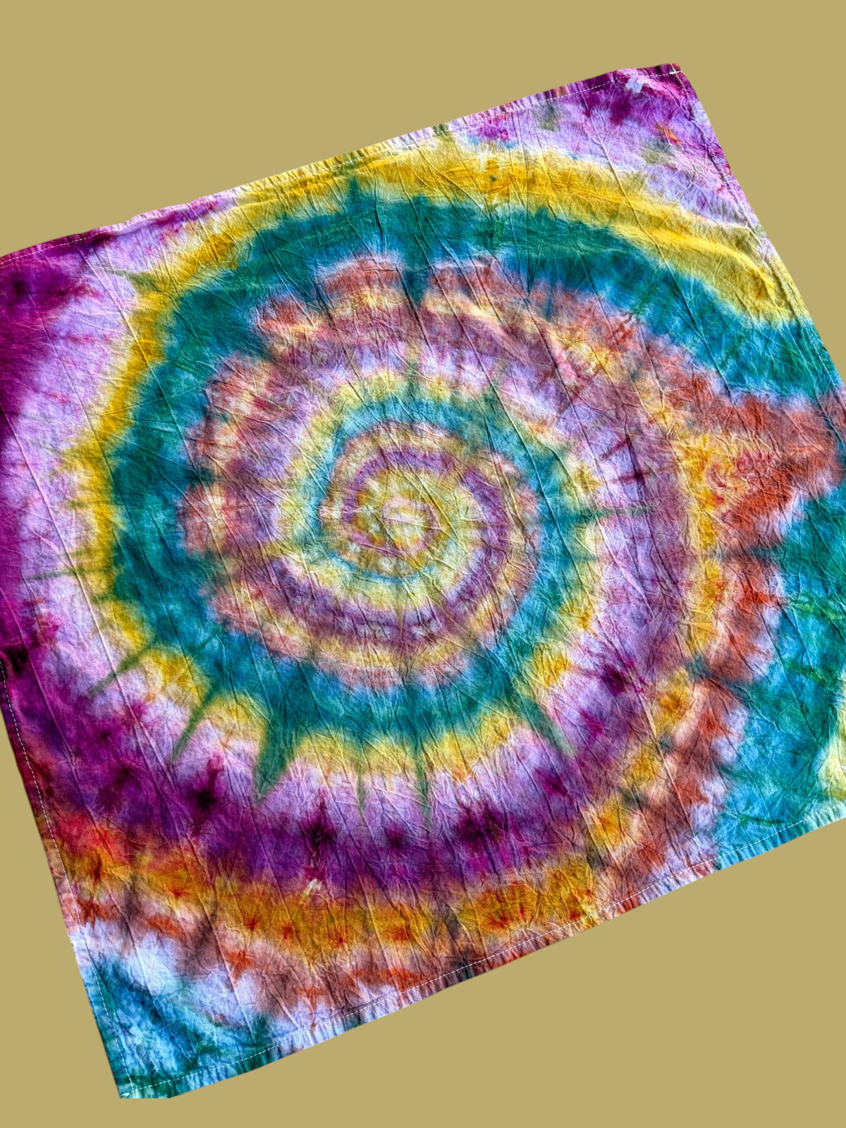 Autumn Spiral Kitchen Towel/Mini Tapestry
